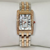 Liz Claiborne women watch two tone 22mm quartz Roman numeral 7” running Photo 0