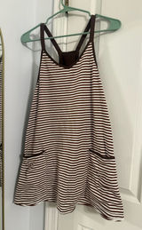 Athletic Dress Brown Size XS Photo 0