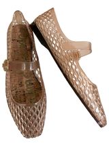 New In Box Sam Edelman Michaela Jelly Mary Jane Flats Size 9 Photo 0