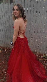 Sherri Hill Prom Dress Red Photo 0