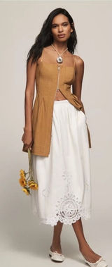 MAEVE New Anthropologie Structured Zip-Front Mini Dress Size XL Photo 0