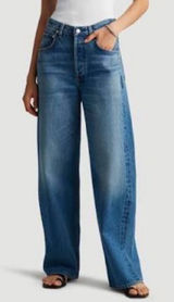 Citizens of Humanity Ayla Baggy Wide Leg High Rise Jeans in Chaya Size 25 Photo 0