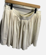 Prince Womens Pleated Tennis Skirt Cream Off White Athletic Skort‎ VN1974077 XL Photo 0