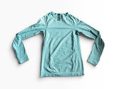 Gymshark Long Sleeve Top Size M Teal Vital Seamless Workout Shirt Photo 0