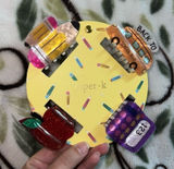 NWT Piper K‎ Back To School Hair Clips Set of 4, Pencil,Bus,Apple,Calculator Photo 0