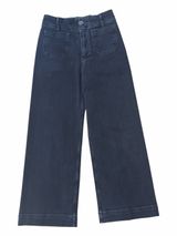 Pilcro Anthropologie The Skipper Black Wide Leg Jeans Photo 0