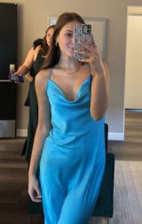 Blue Midi Dress Photo 0