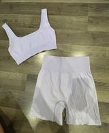 OQQ Amazon Workout Set Seamless Ribbed Photo 0