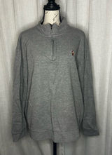U.S Polo Assn. 2XL Men's Gray Quarter-Zip Photo 0