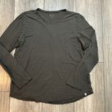 FIGS Threads for Threads Olive Green Long Sleeve T Shirt Size L Photo 0