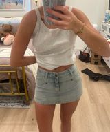 Cider Jean Skort Mini Photo 0