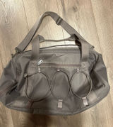 Nike Grey Duffel Bag - Versatile Carry Photo 0