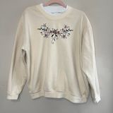 EASY COMFORTS STYLE Embroidered‎ Sweatshirt, XL White Photo 0