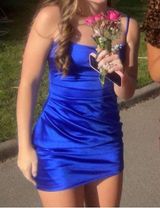 Blue Windsor Dress Homecoming Photo 0