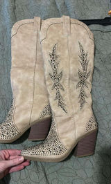 Western boots Tan Size 7 Photo 0