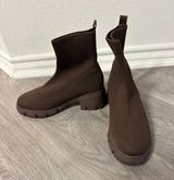 Brown Combat Boots Size 7.5 Photo 0