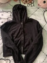 Brandy Melville Cropped Hoodie Zip-Up Photo 0
