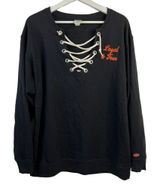 Victoria's Secret PINK Size M Pullover Sweatshirt OSU Oklahoma State 5th & Ocean Photo 0