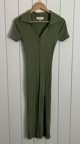 L’academie Revolve Geneva Knit Midi Dress in Green Photo 0