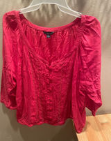 American Eagle Outfitters Red Short sleeve Women's top $15, Size XL, B51 Photo 0