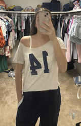PacSun Off-The-Shoulder Top Crop Photo 0