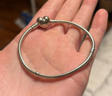 Pandora Clasp Heart Bracelet Photo 0