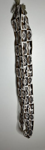 Handmade Hand Woven Bohemian Aztec African Sash Belt Homemade multicolor Cultural Decor Photo 0