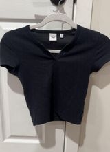 Aritzia TNA Black Top Photo 0
