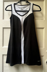 Balle De Match Tennis Dress Size S Black Athletic Sleeveless Knit Fitness USA Photo 0