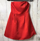 Princess Polly Red Corset Mini Dress Strapless US 4 Photo 0