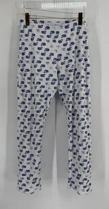 Roller Rabbit Pajama Pants Womens M White Whale Print Pima Cotton Pull On Lounge Photo 0