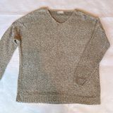 altar’d state popcorn knit v neck sweater size M/L Photo 0