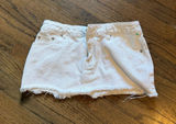 Edikted White Jean Skirt Photo 0