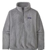 Patagonia Women's Salt Grey Los Gatos 1/4-Zip Fleece Pullover W-845 Sz M Photo 0