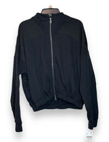 Free People FP Movement S High‎ Jump Full Zip-Up Black Track Jacket $148 Photo 0