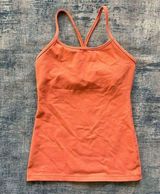 Orange Power Y Athletic Tank Top Size 4 Photo 0