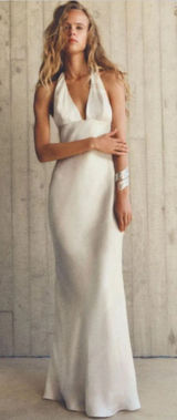 ZARA Satin Effect Maxi Dress Photo 0