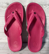 Crocs Classic II Flip Flop Shoes Pink Unisex Sandals Size Men 7 Women 9 206119 Photo 0