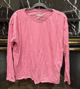 Free People We the Free Pink Tshirt Top 100% Cotton Photo 0