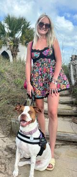 Floral Black Lace Mini Dress Photo 0