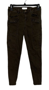 Altar'd State Skinny Pants 25 Green Stretch Casual Boho Festival S1980E8X2 Photo 0