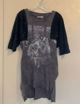 Free People We The Free City Sparkle Tee sz XS Photo 0