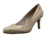 LifeStride Women's Lively Dress Round Toe Kitten Heel Pump in Taupe Sz 6.5 Photo 0