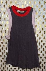 Free People We The Free Cooper Tank top color block size S Photo 0