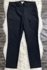 H&M Black Trouser Pants Corporate Girly Business Casual Dark Grunge Alt Photo 0