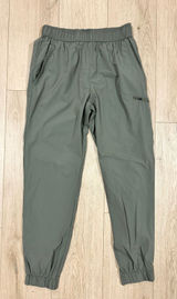 Eddie Bauer Womens Sage Green Ripstop‎ Nylon Stretch Jogger Pants EB005943 Small Photo 0