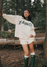 Fancy D boutique sweatshirt White Photo 0