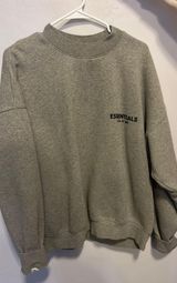 Essentials Hoodie Gray Size M Photo 0