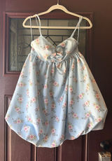 Free People Dress Floral Mini Photo 0
