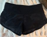 Black Camo Lululemon Shorts Photo 0